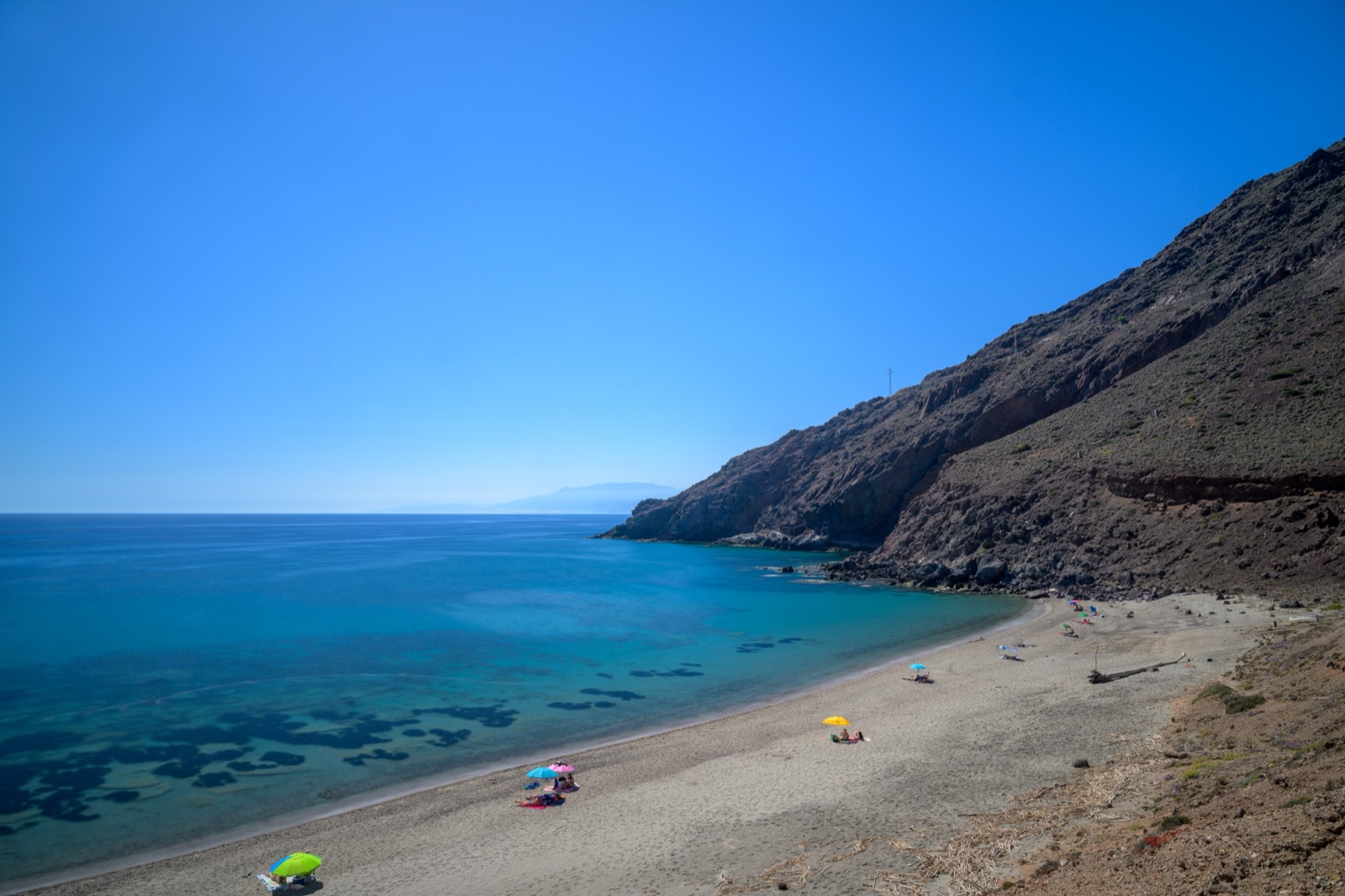A beach in the Cabo de Gata natural park